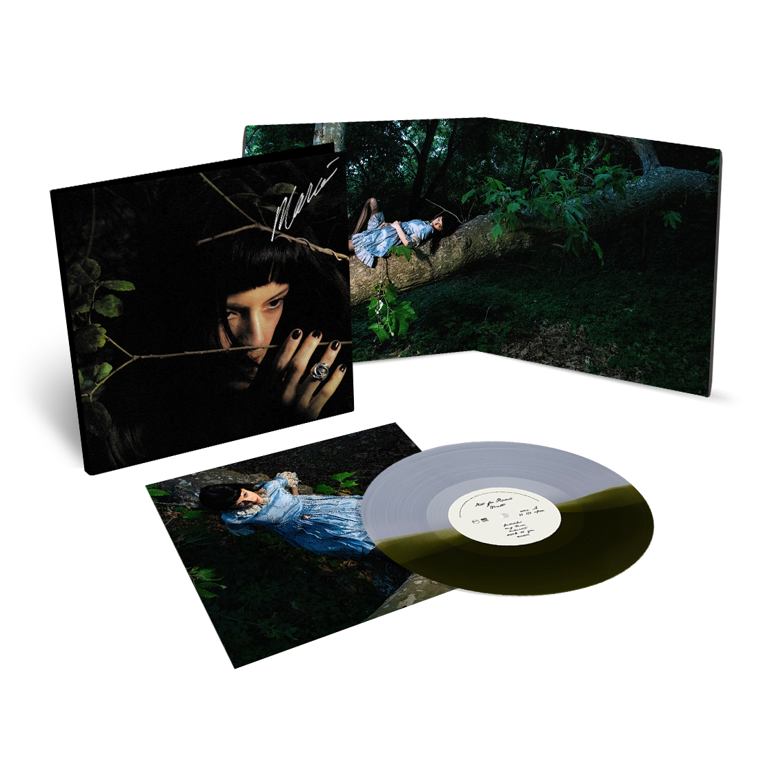 Melt - frosted green signed vinyl