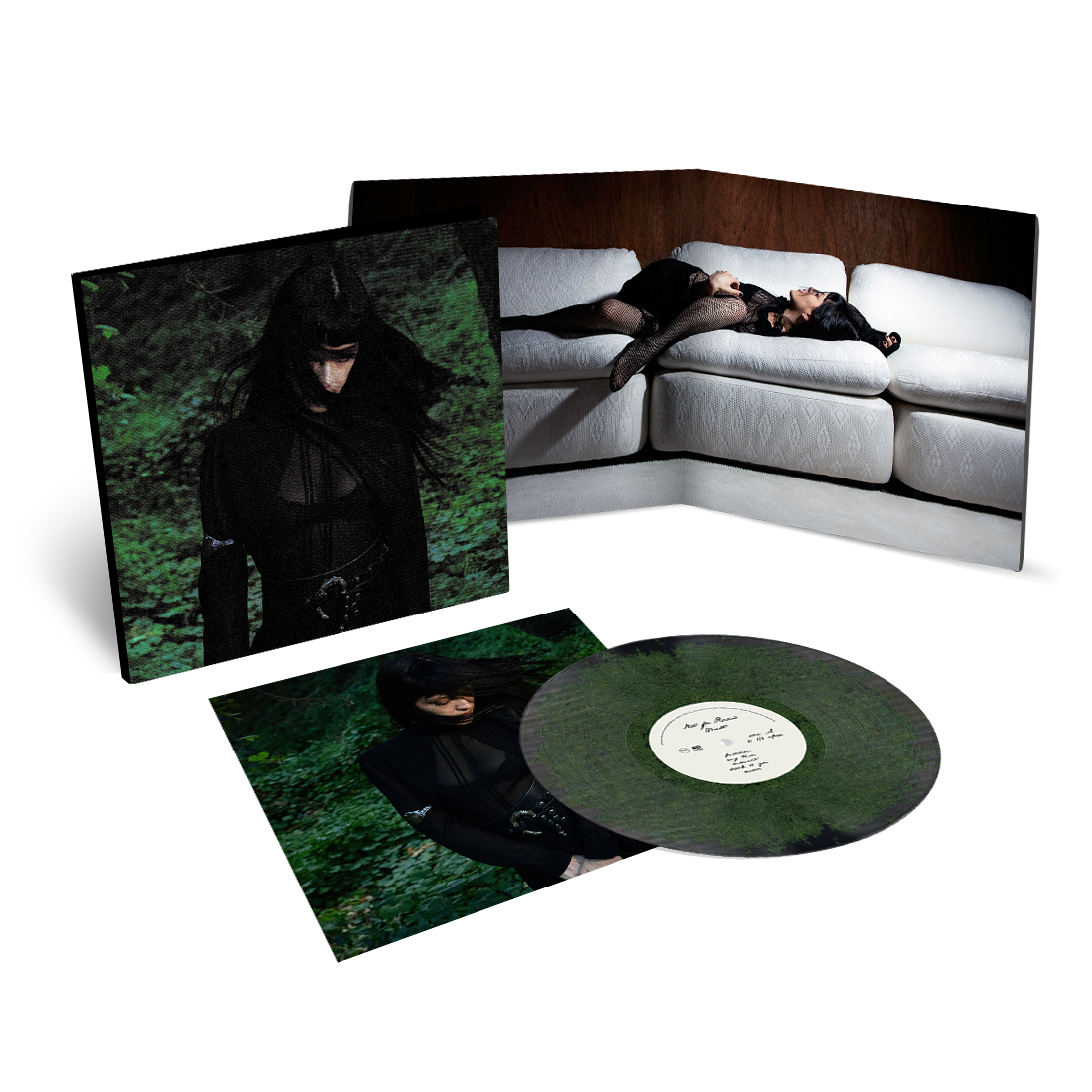 Melt - pressed moss vinyl (limited edition)