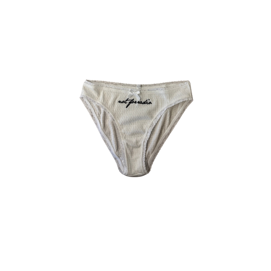 Not for Radio undies